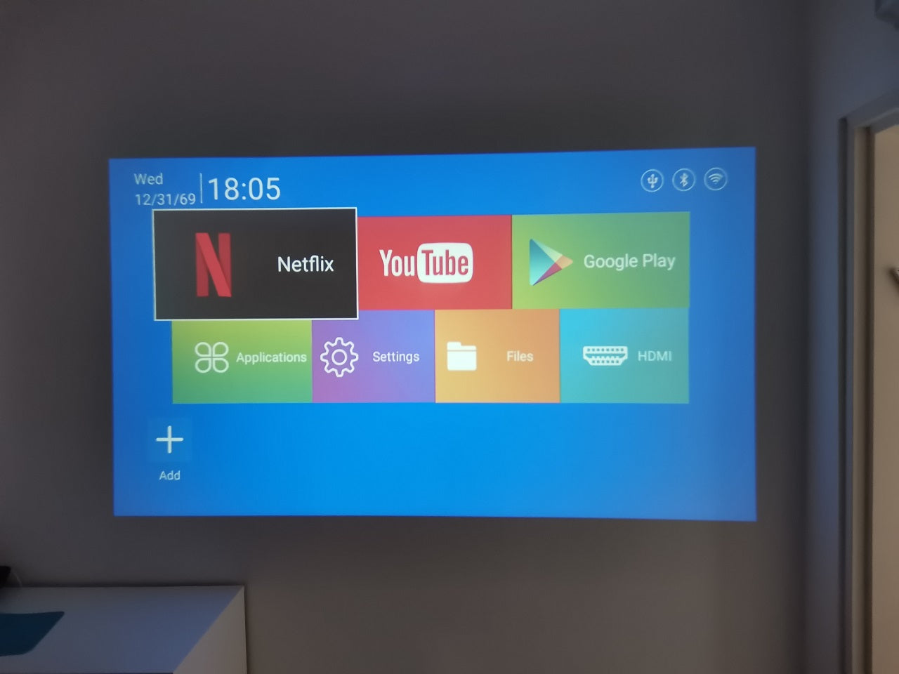 Mini HD Projektor (4K Unterstützung)