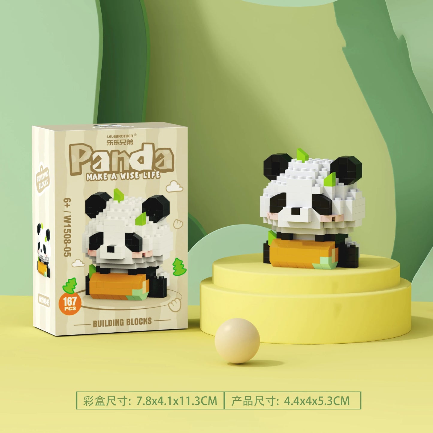 Panda Bausteine-Set