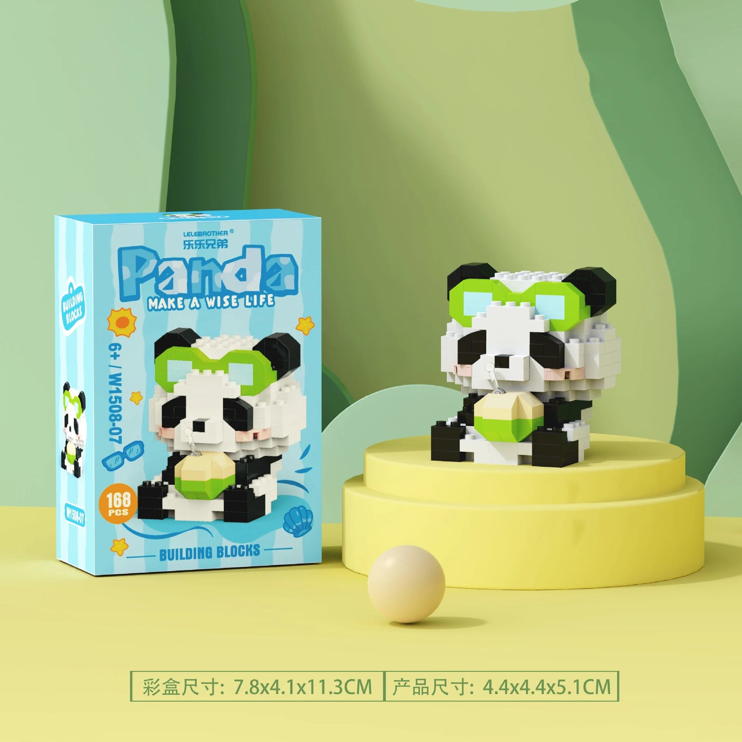 Panda Bausteine-Set