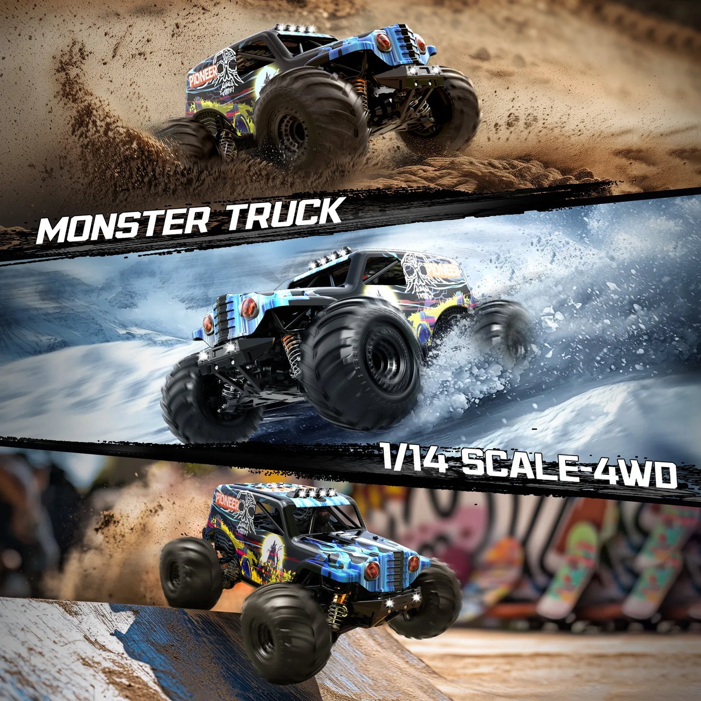 Ferngesteuertes RC Auto 1:14 4WD