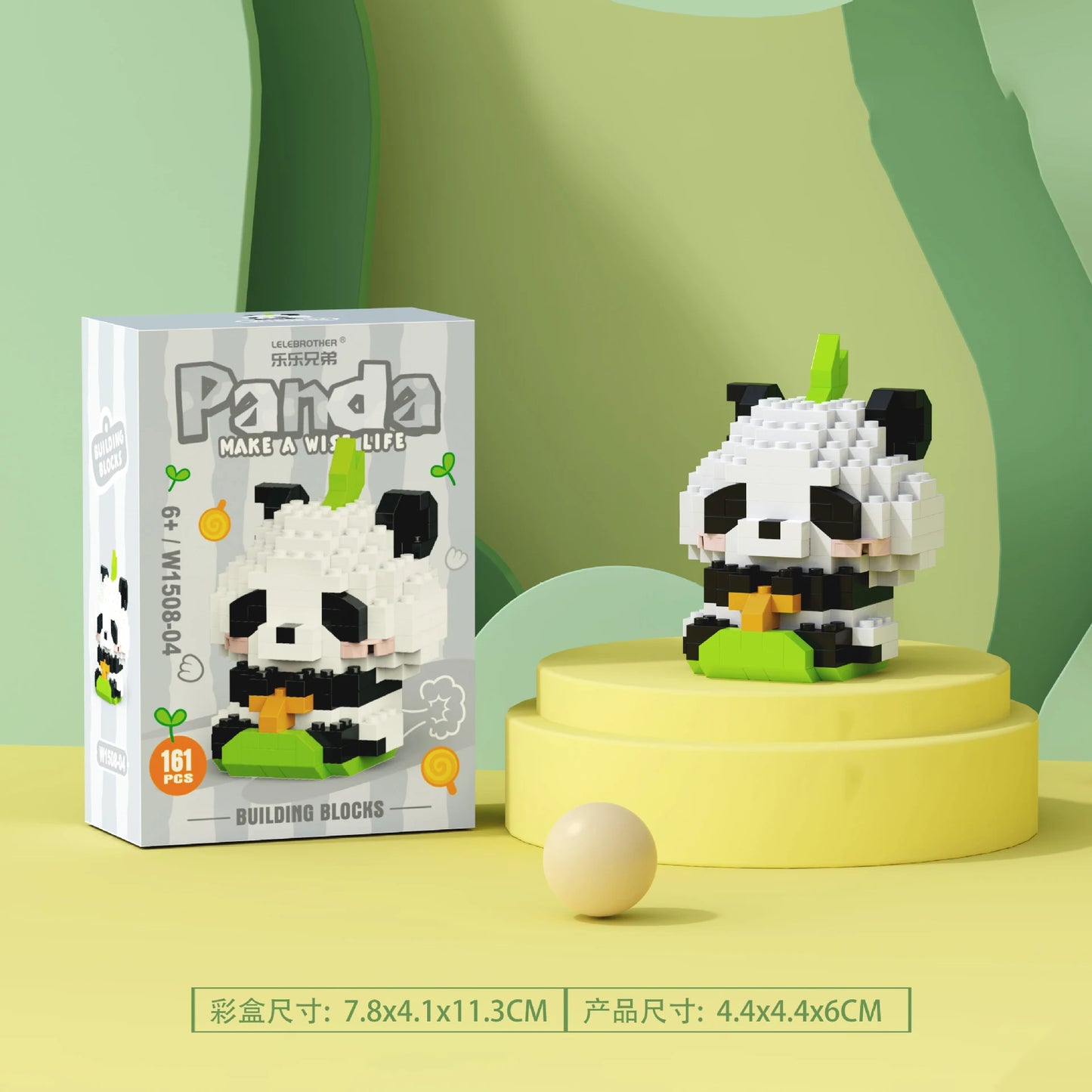 Panda Bausteine-Set