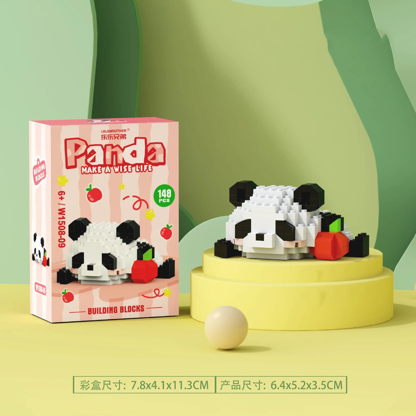 Panda Bausteine-Set