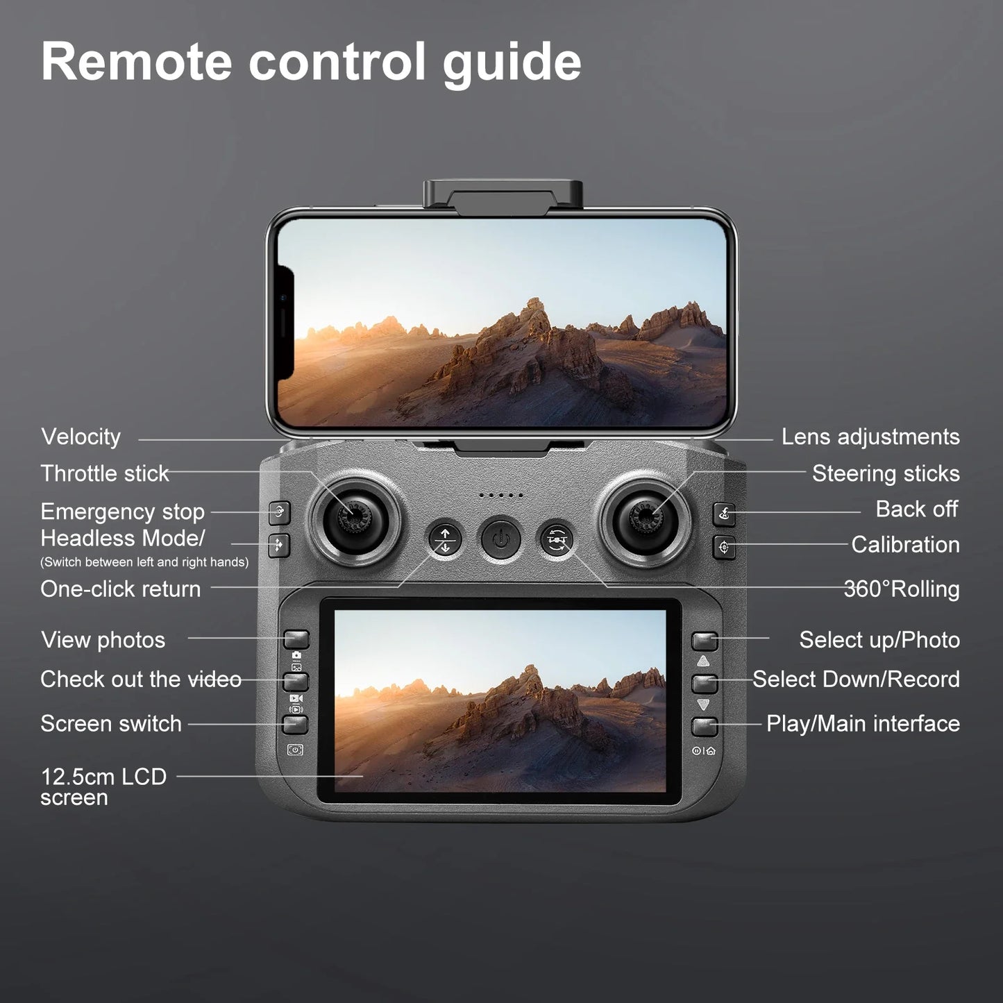 Xiaomi Kamera Drone (8K HD 360° Professional)