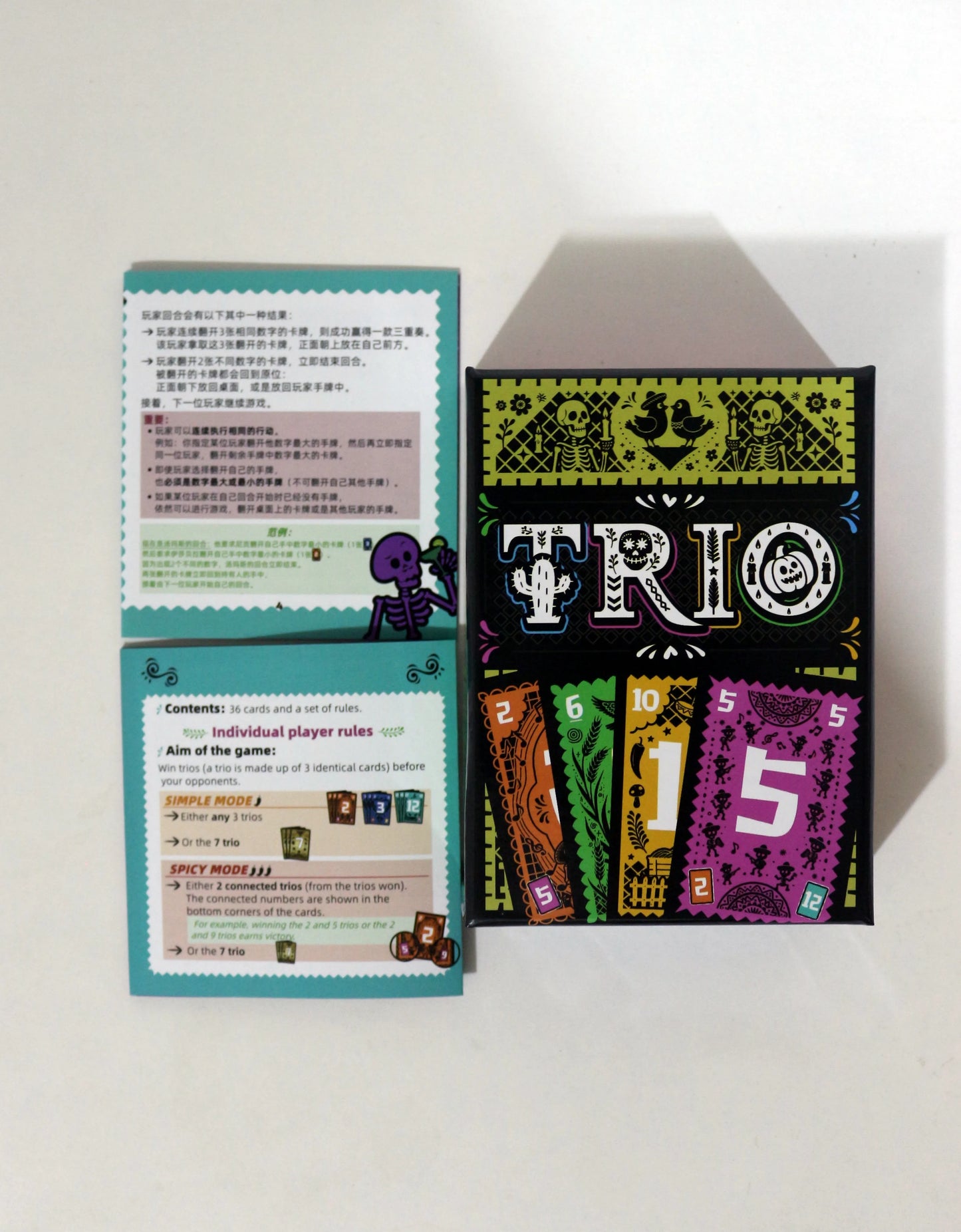 Trio Kartenspiel