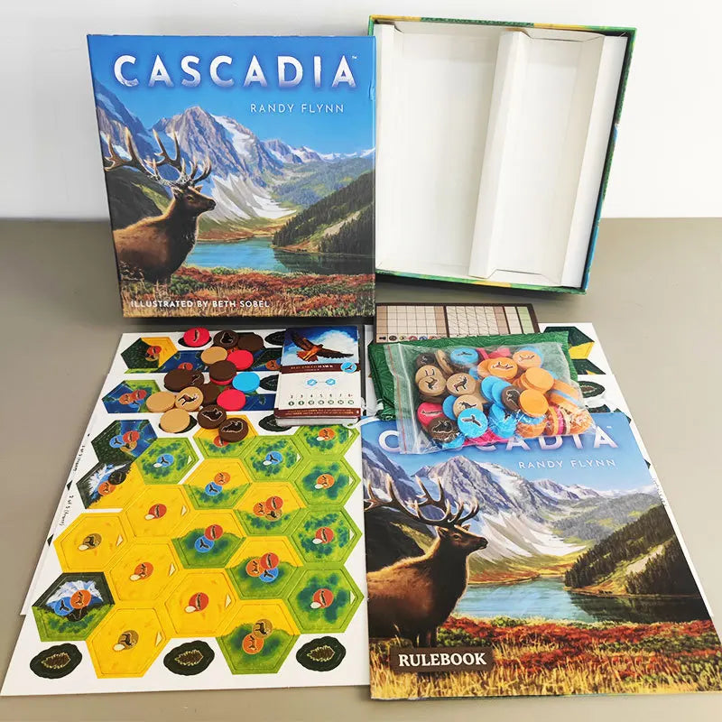 Cascadia Brettspiel
