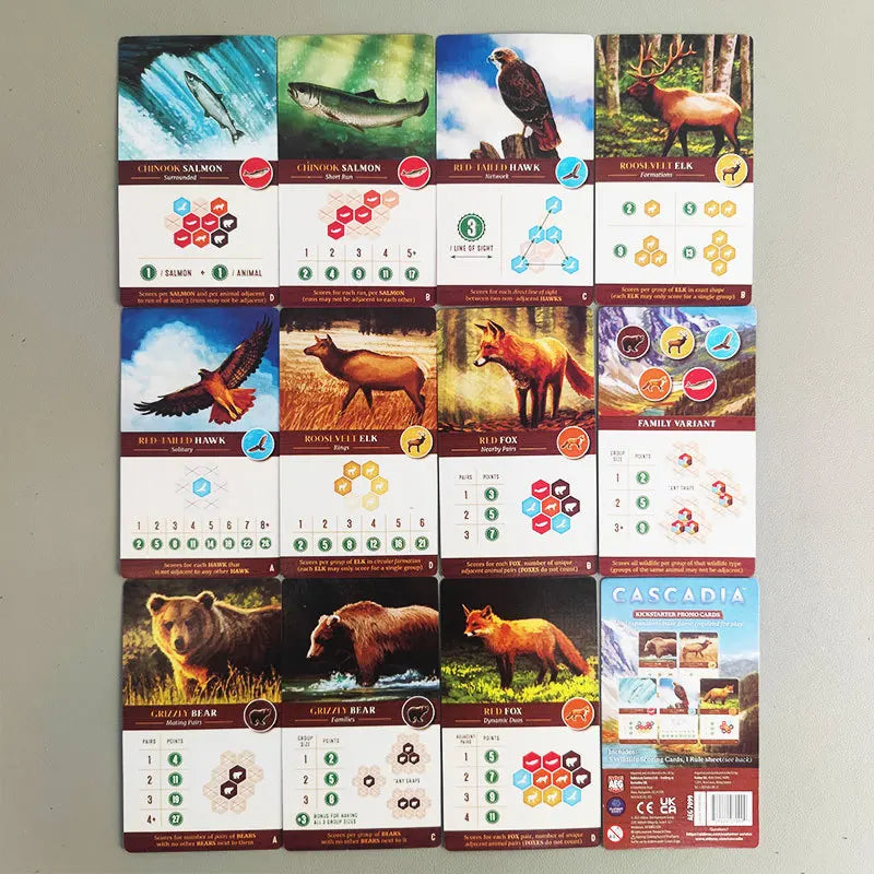 Cascadia Brettspiel